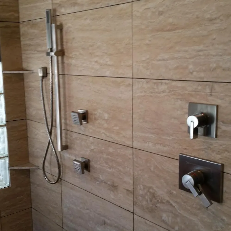 Shower fixture installation for Water Heater Replacement in East Lake-Orient Park